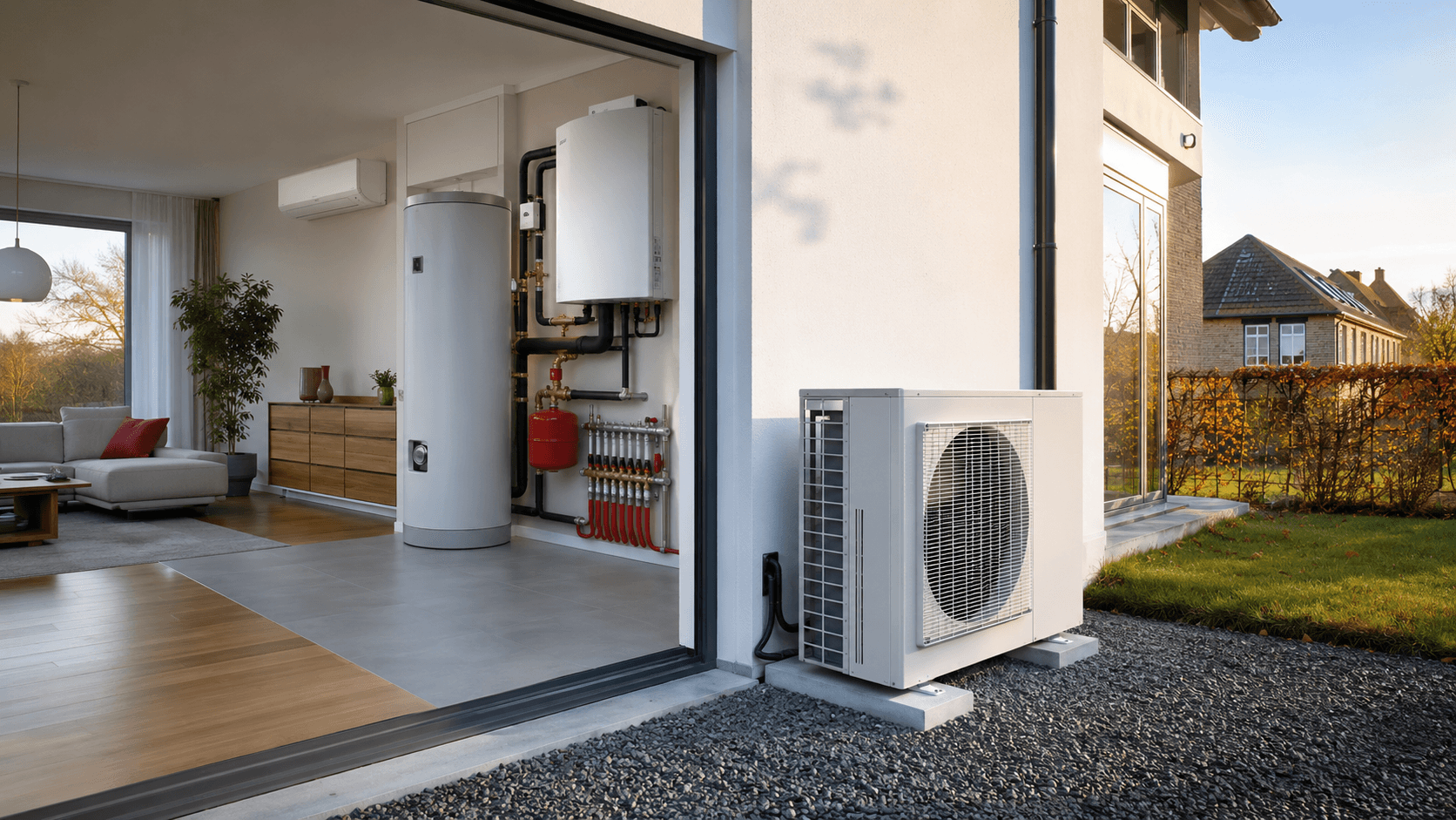 Daikin X Series combines cooling, hydronic heating and hot water in one heat pump
